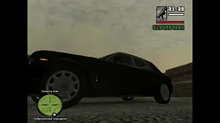 [Gta SA Sunny Mod 2.1] КЛИП | ЧЁРНЫЙ ROLLS ROYS