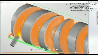 4axis SCREW machining In solidCam