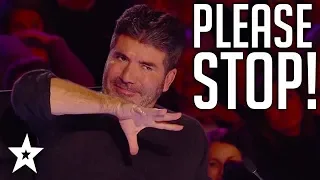 DEATH-DEFYING Stunts That Scared Simon Cowell on Britain's Got Talent