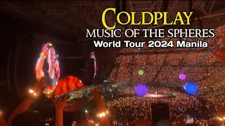 COLDPLAY Live in Manila 2024 | Philippines