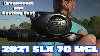 SHIMANO SLX 70 MGL CASTING PERFORMANCE AND SPECS