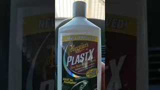 Meguiar's PLASTX Honest -  Real Time Review - First Time Using - Navigation Screen - Does It Work?