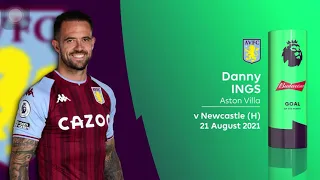 Premier League Goal of the Month August 2021 #Ings #AstonVilla