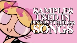 samples used in pinkpantheress' songs