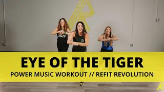 "Eye Of The Tiger" || @WorkoutMusicSource  || Dance Fitness Choreograph || @REFITREV