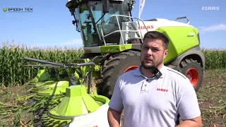 CLAAS JAGUAR 960. Збирання кукурудзи на силос