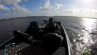 z18 175 4 stroke run across Lake Toho