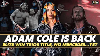 AEW Dynamite 1/11/23 Review | NO Mercedes Mone, Adam Cole RETURNS, Trios Ladder Match