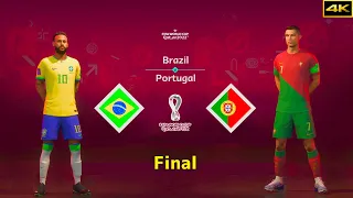 FIFA 23 - BRAZIL vs. PORTUGAL - FIFA WORLD CUP FINAL