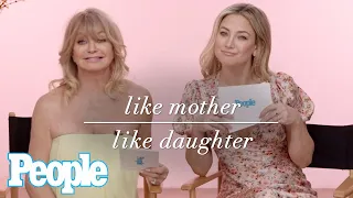 Like Mother, Like Daughter: Goldie Hawn And Kate Hudson | The Beautiful Issue 2020 | PeopleTV