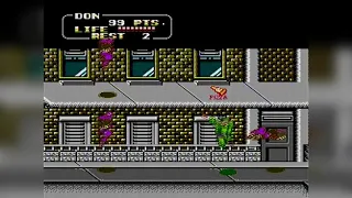 Teenage Mutant Ninja Turtles 2 (U) - Пиратская, 2 Жизни (NES/Famicom) - Полное Прохождение