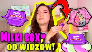 OTWIERAM MILKI BOXY WYSŁANE PRZEZ WIDZÓW!😱🤩