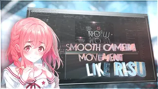 How To Make Smooth Camera Movement Like Risu - Typography Tutorial | After Effects