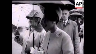 THAI KING and QUEEN ON ROYAL TOUR  - NO SOUND
