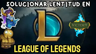 Cómo Solucionar el Lag en League Of Legends en 1 Minuto | Cliente LoL 2023 ✓