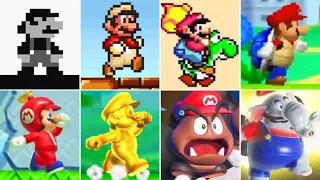 Evolution of all Power-Ups in 2D Super Mario Games (1985 - 2024)