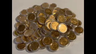 Quest Achieved!  100 Twenty Franc Gold Coins!