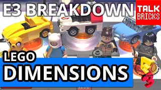 LEGO Dimensions E3 2016 Day 1 Gameplay Footage! 20 Licenses?! Battle Arenas! Packs in the Wild!