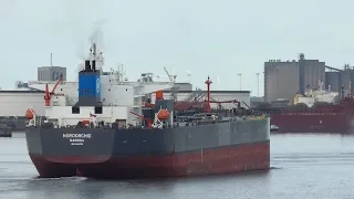 Departure Crude Oil Tanker NORDORCHID from Rotterdam #190