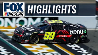 Daniel Suarez becomes first Mexican-born NASCAR winner in win at Sonoma | NASCAR ON FOX HIGHLIGHTS
