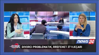 Përballet çifti problematik në studio,burri dhunues gruaja me thikë.U njohëm në tel.,kunata na ndahu