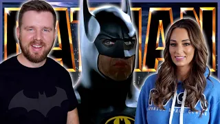 My wife watches BATMAN (1989) for the FIRST time || Movie Reaction