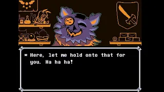 Deltarune - Chapter 2 - Talking to Seam post-Spamton fight