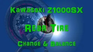 Z1000SX Rear Tire, Change and Balance