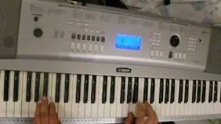 Techno, Dance played on keyboard