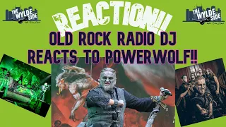 [REACTION!!] Old Rock Radio DJ REACTS to POWERWOLF ft. "Demons are a Girl's Best Friend" (Live)