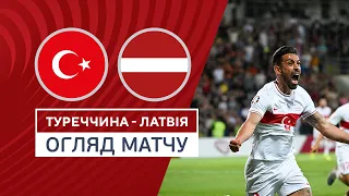 Turkey — Latvia | Qualification round Euro-2024 | Highlights | 15.10.2023 | Football