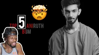 ANIRUDH TOP 5 MASS BGM (REACTION)