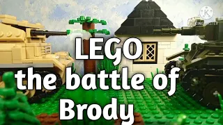 Lego battle of Brody 1941| stop motion animation WW2