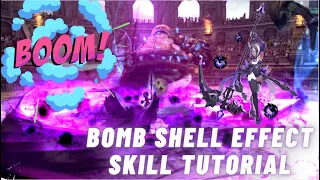 Dragon Nest Black Mara Bomb shell effect skill Tutorial | Black Mara special skill