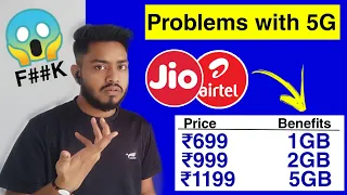 Problems with 5G network ft. Jio 5G & Airtel 5G ( Disadvantages of 5G in india )