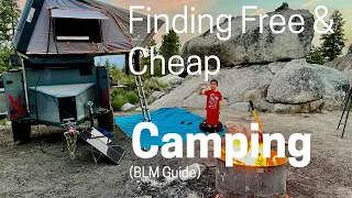 Dispersed Camping and BLM Land Explained!