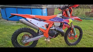 évolution de ma 300 ktm 2024 sixdays tbi en version ktm redbull officielle us 🤩🤑😏🤪