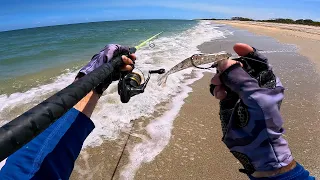 Lets See If This Lure Will Work!? | Power Prawn South Florida Light Tackle Surf Fishing