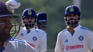 Virat Kohli's boundary celebration shocked Rohit Sharma Rahul Dravid | Virat Kohli's 4 on 80th ball