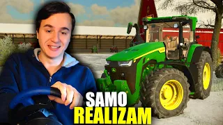 NAPADAO SNIJEG NA FARMU, ČISTIMO SNIJEG !! | Farma Balkanskih Farmera | Epizoda 28