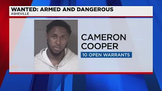 Asheville police searching for armed and dangerous man with 10 open warrants