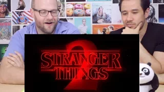 Stranger Things - Season 2 Comicon Trailer - REACTION!
