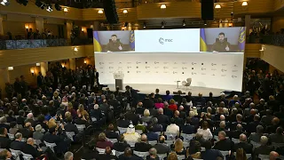 Münchner Sicherheitskonferenz: Rufe nach mehr Militär-Hilfe für Ukraine | AFP