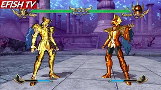 Gemini Saga Gold Cloth vs Sea Dragon Kanon (Hardest AI) - Saint Seiya: Soldiers' Soul