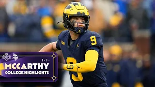 J.J. McCarthy College Highlights | Minnesota Vikings