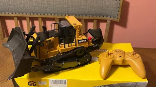 Huina 1569 1/16 scale bulldozer￼- Unboxing & Test- RC Cincy