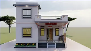 Village house plan I 2Bhk Home Idea I Low Budget House Idea I 28x40 House Plan Idea I Indian Home