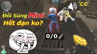 TROLL Đổi Súng Mini-Blade HẾT ĐẠN, Voice Chat Bựa - Rùa Ngáo