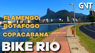 BIKE RIO - do Aterro do Flamengo até Copacabana  | 🇧🇷 Rio de Janeiro, Brasil【4K】2021