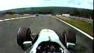 F1 Ultra Pass. Mika Hakkinen overtakes Michael Schumacher